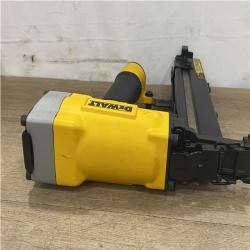 AS-IS DEWALT Corded Pneumatic 16-Gauge 1 in. Crown Lathing Stapler