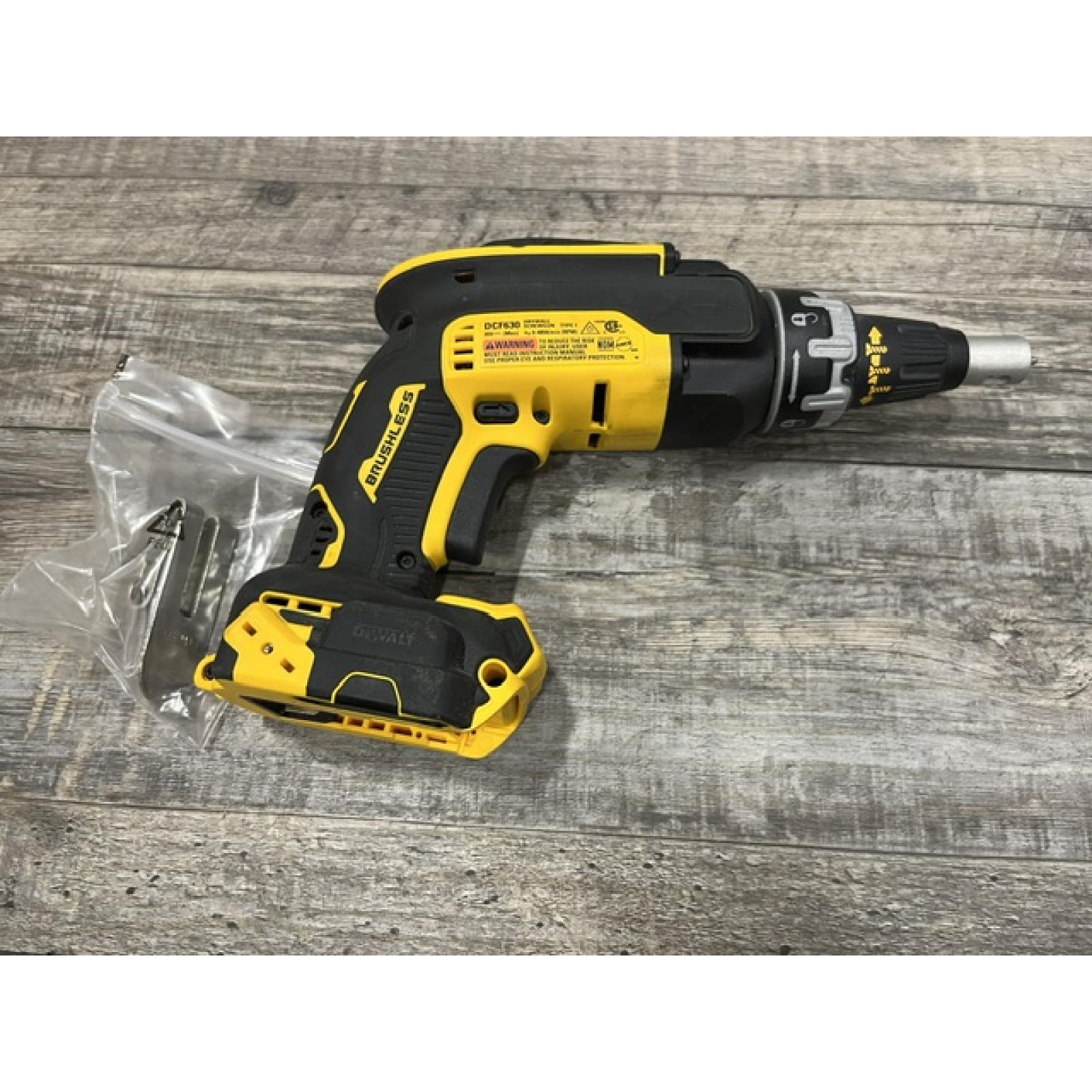 AS-IS DEWALT XR 20V MAX Lithium-Ion Cordless Brushless Screw Gun (Tool Only)