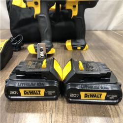 AS-IS DEWALT 20V MAX Cordless Drill/Impact 2 Tool Combo Kit
