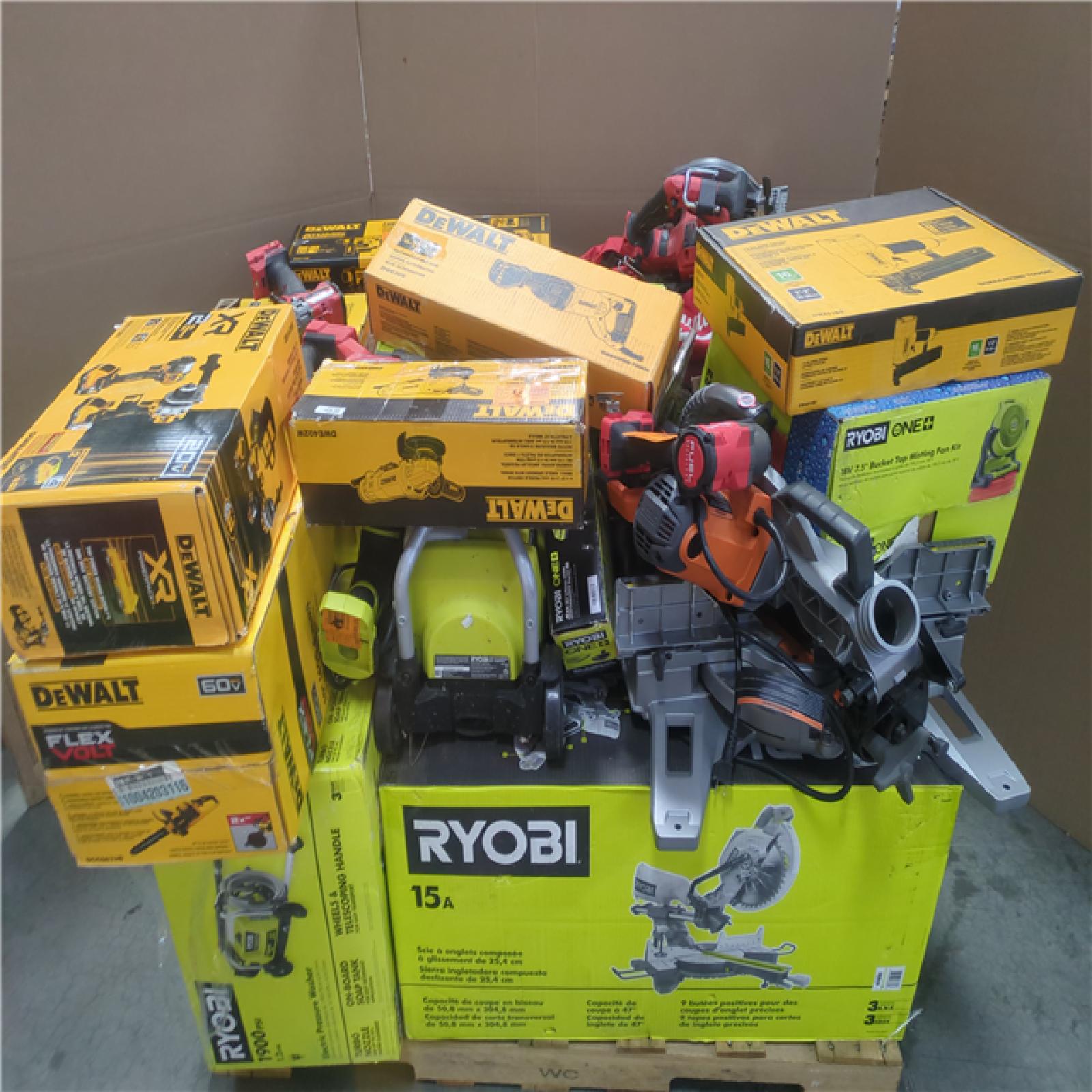 CALIFORNIA AS-IS TOOL PALLET
