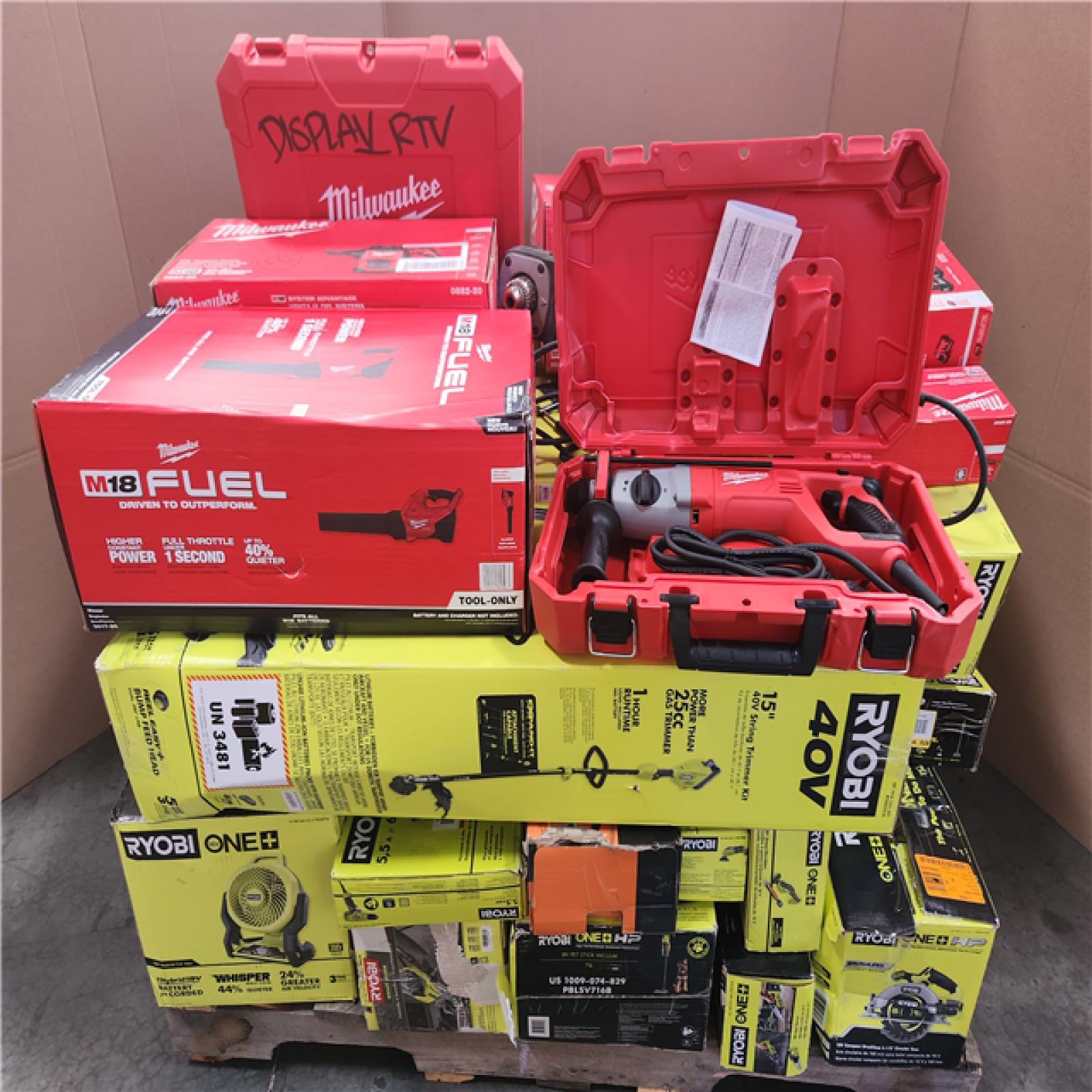 CALIFORNIA AS-IS TOOL PALLET