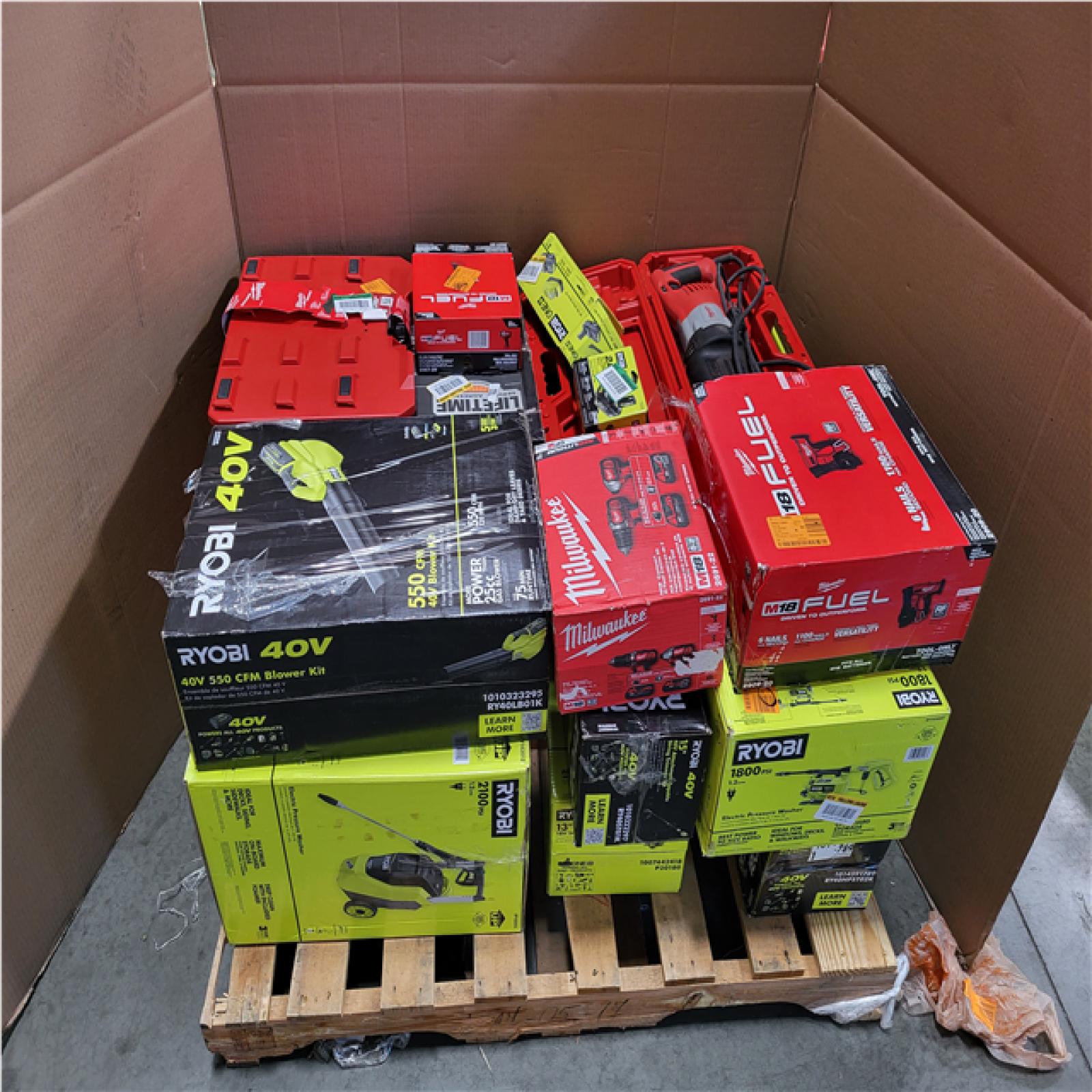 CALIFORNIA AS-IS TOOL PALLET