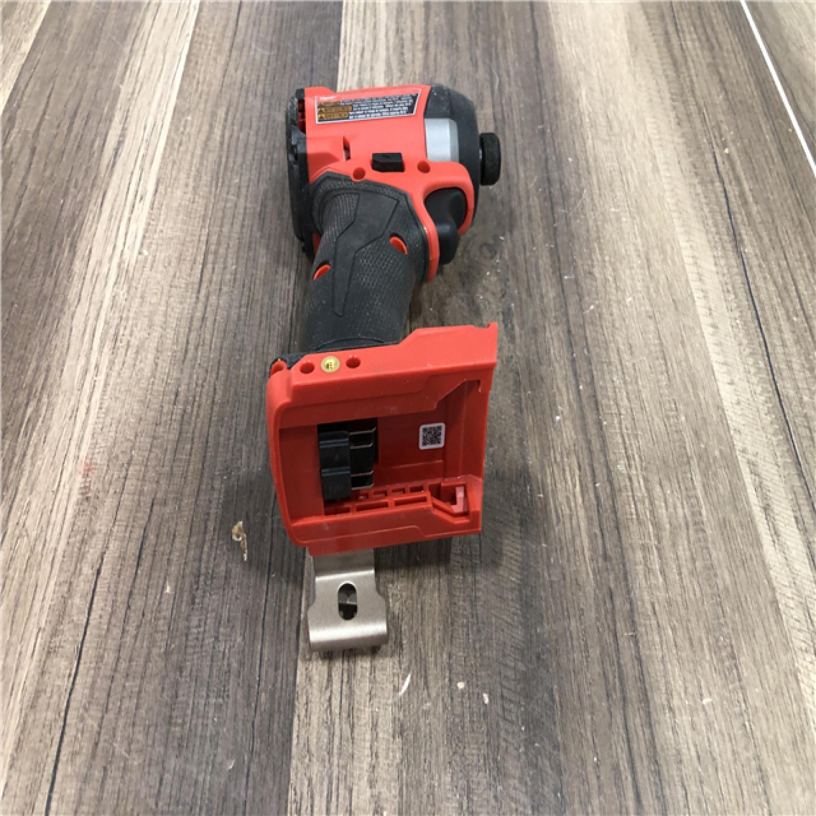 AS-IS Milwaukee FUEL 18V Lithium-Ion Brushless Cordless 1/4 in. Hex Impact Driver (Tool-Only)