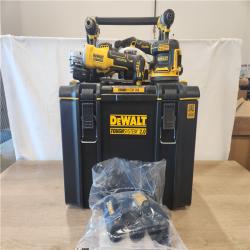 AS-IS- DEWALT 20V Lithium-Ion Cordless 6-Tool Combo Kit with 5.0 Ah and 2.0 Ah Batteries  Charger and Tough System 2.0 Rolling Toolbox