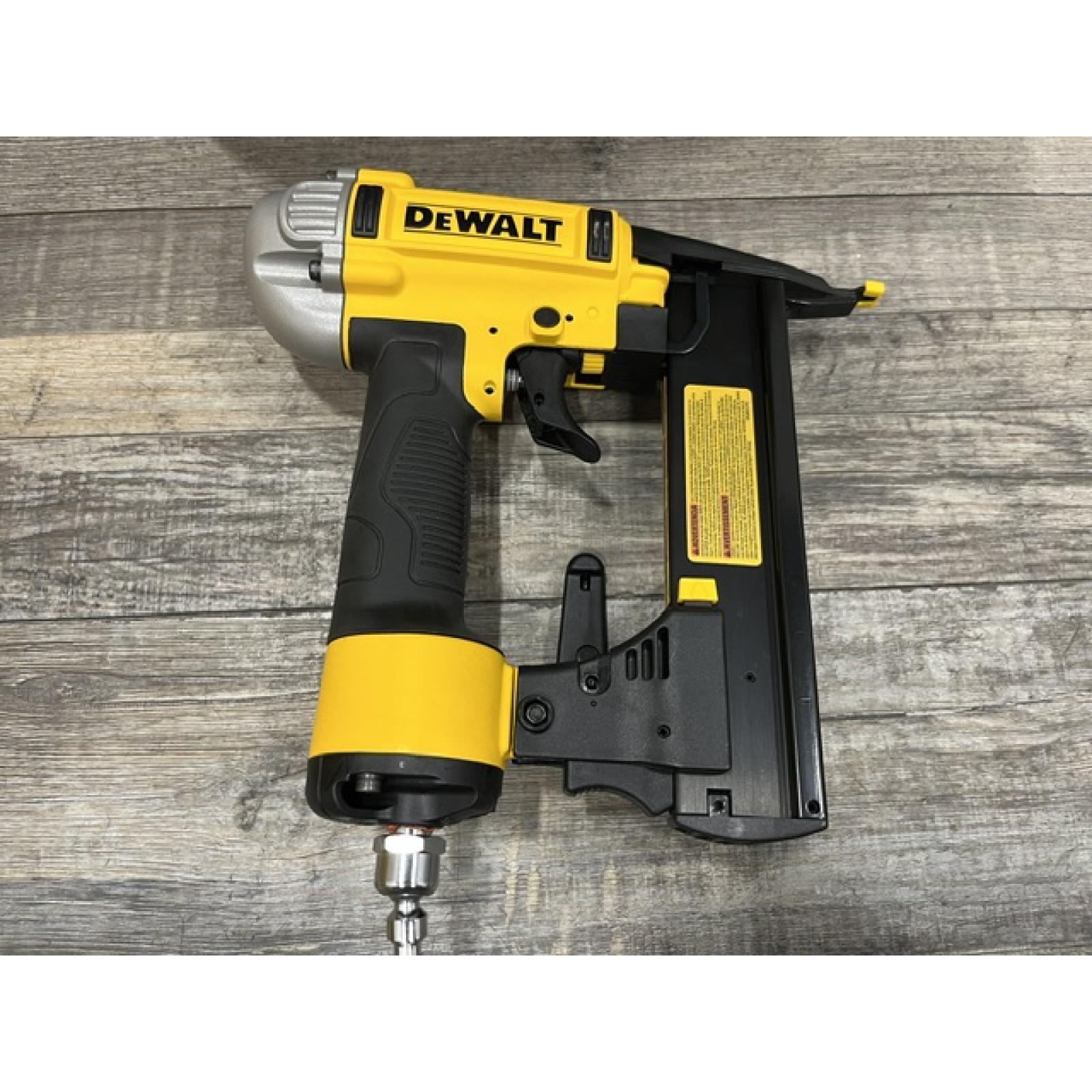 NEW - DEWALT Pneumatic 18-Gauge 1/4 in. Crown Corded Stapler