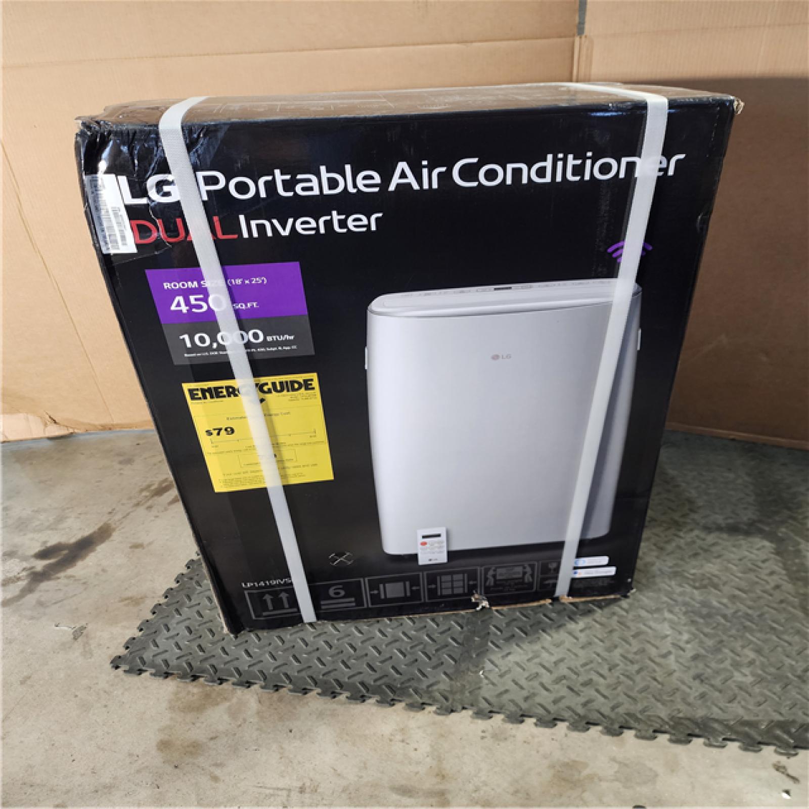 HOUSTON LOCATION - AS-IS LG LP1419IVSM 14000 BTU Portable Air Conditioner