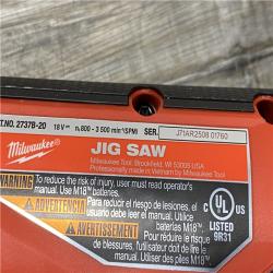 AS-IS Milwaukee FUEL 18V Lithium-Ion Brushless Cordless Barrel Grip Jig Saw (Tool Only)