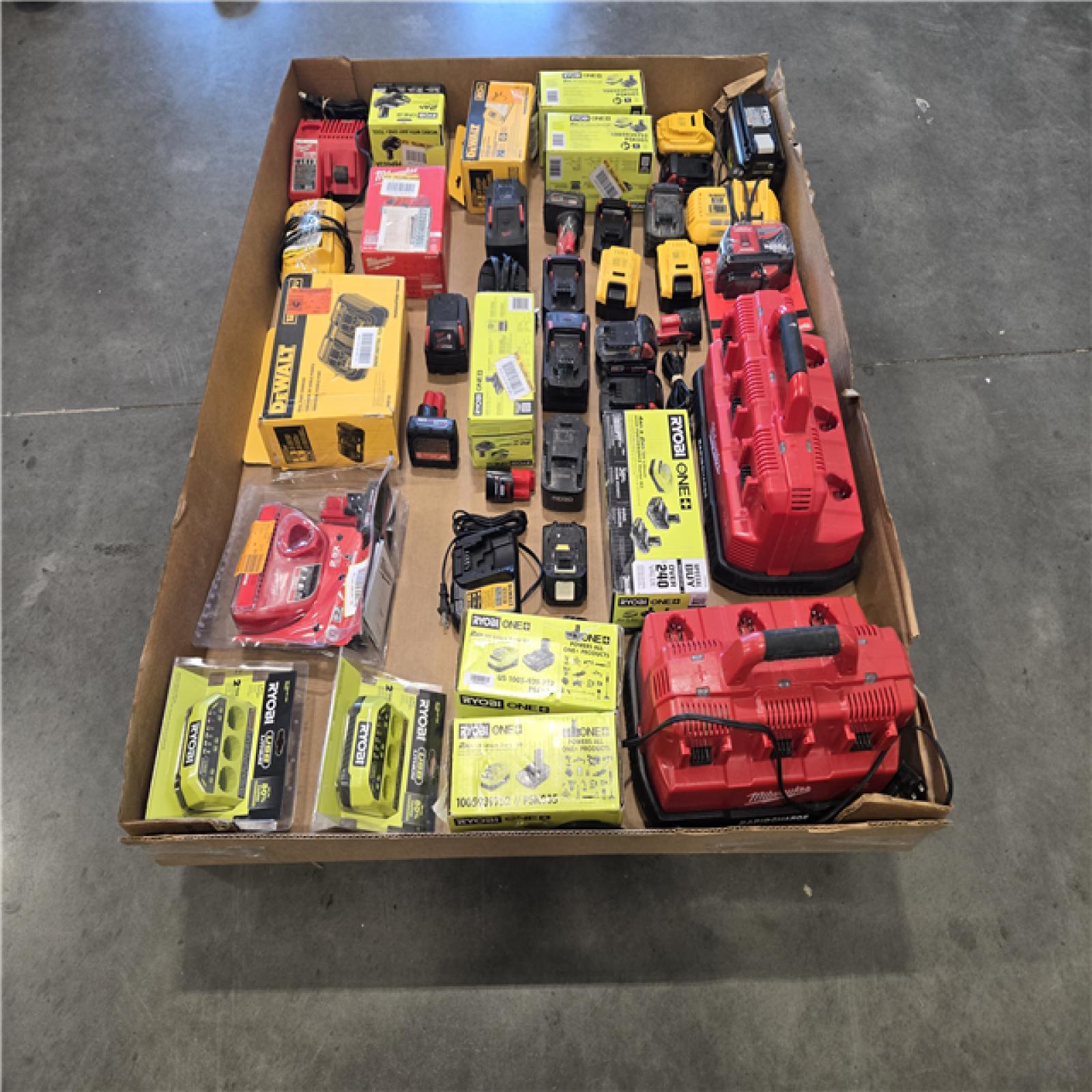 DALLAS LOCATION AS-IS- BATTERY PALLET