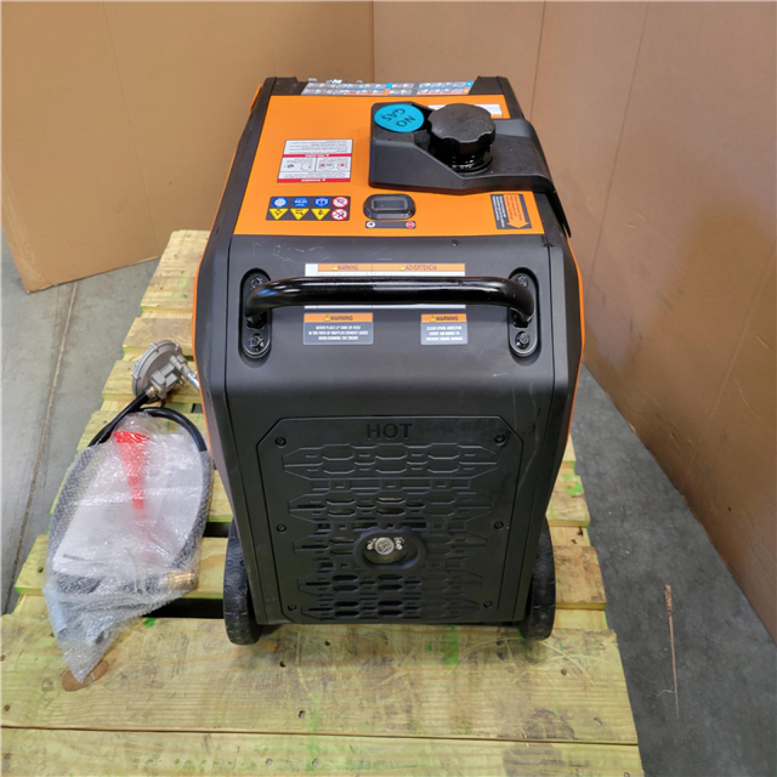 CALIFORNIA AS-IS GENERAC PORTABLE GENERATOR