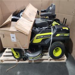 CALIFORNIA AS-IS RYOBI 80V HP RIDING MOWER