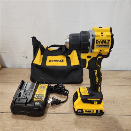 AS-IS- DEWALT DCD794D1 20V  Cordless.5 in Drill Driver  2 Ah