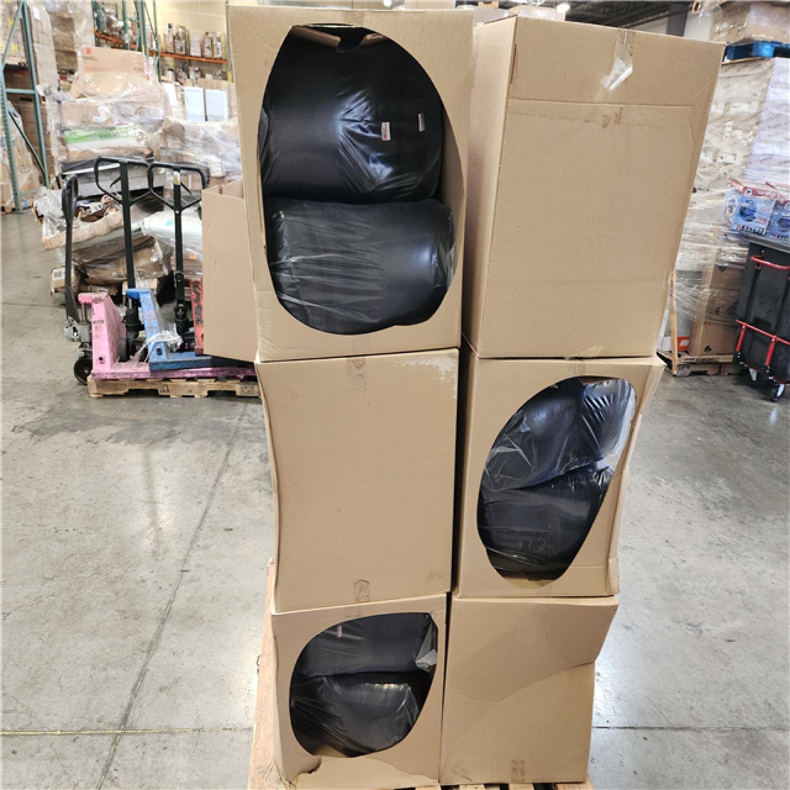 Phoenix Location NEW Sobel Westix 14X14 Black Pillow Pallet 10 Per Box (12 Boxes)