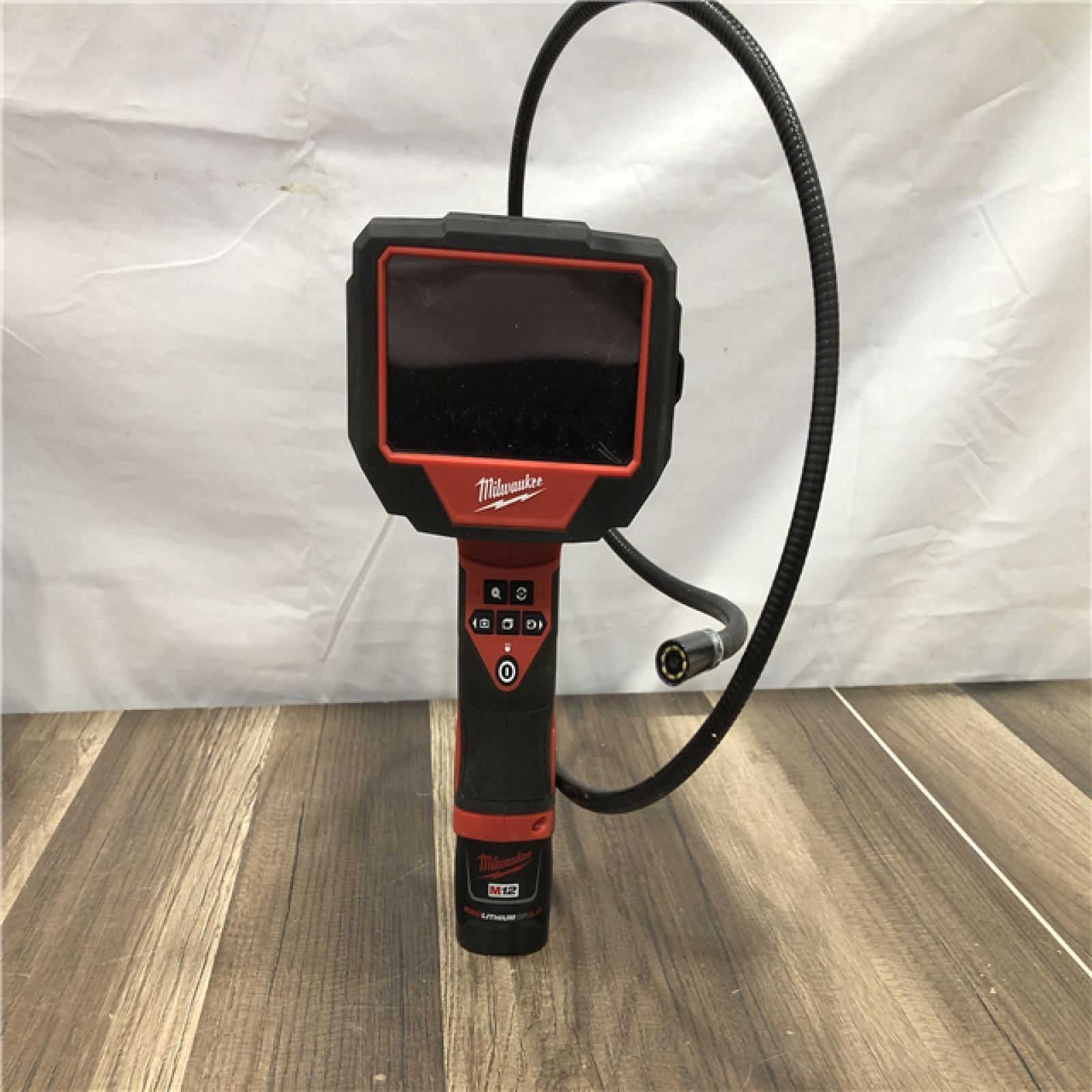 AS-IS Milwaukee 12V Lithium-Ion Cordless M-SPECTOR 360-Degree 4 ft. Inspection Camera Kit