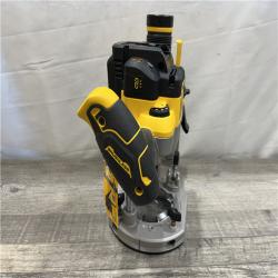 AS-IS DEWALT 20V MAX XR 2-1/4 Peak HP Brushless Cordless Plunge Router (Tool Only)