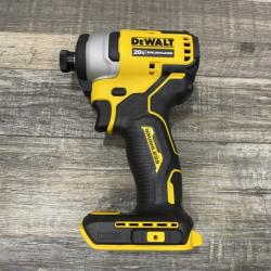 AS-IS DEWALT Atomic 20V Max Lithium-Ion Brushless Cordless Compact 1/4 in. Impact Driver Kit