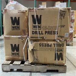 DALLAS LOCATION- WEN 15IN. DRILL PRESS BOX 1 OF 2 MODEL# 4225T PALLET (6 UNITS)