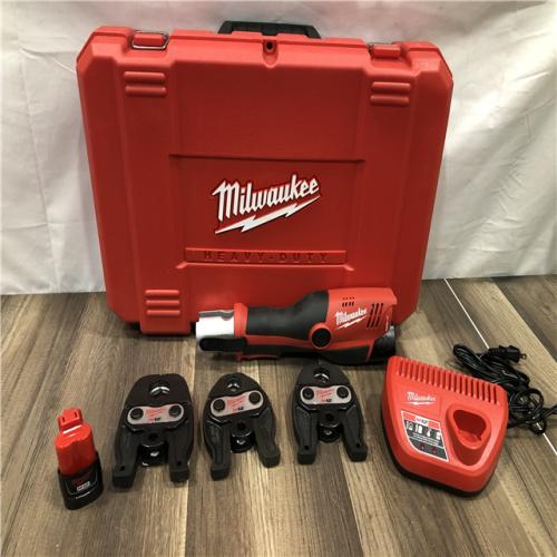 AS-IS Milwaukee M12 12-Volt Lithium-Ion Force Logic Cordless Press Tool Kit
