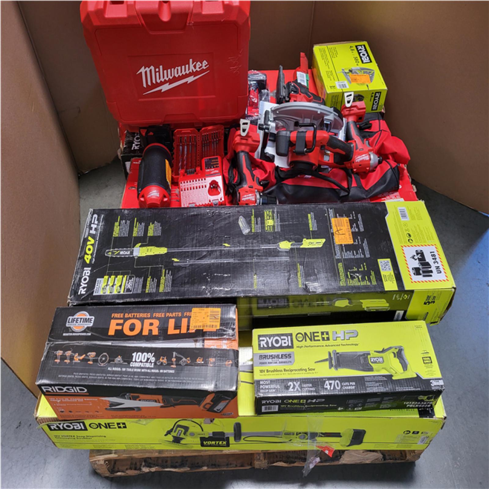 CALIFORNIA AS-IS TOOL PALLET