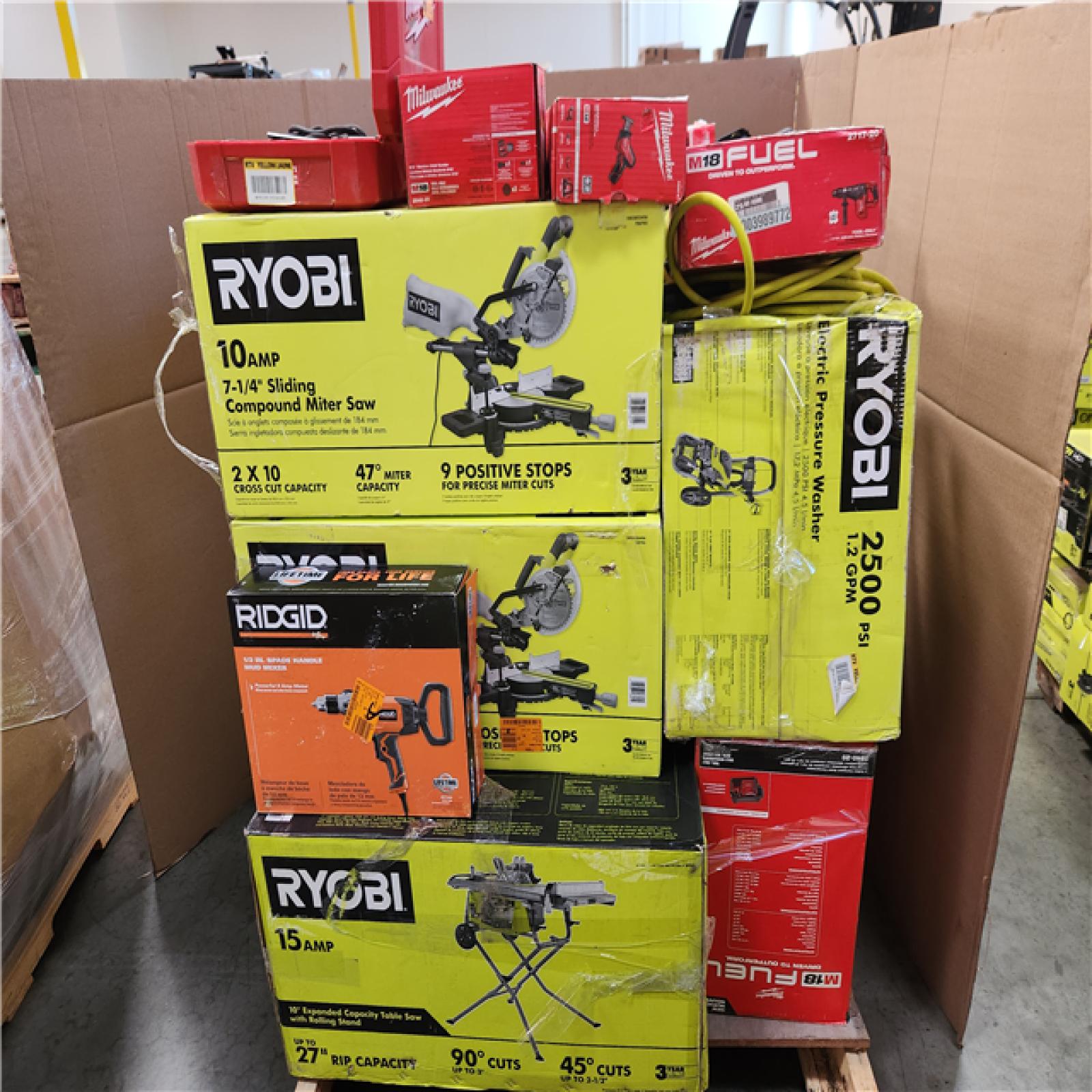 CALIFORNIA AS-IS TOOL PALLET