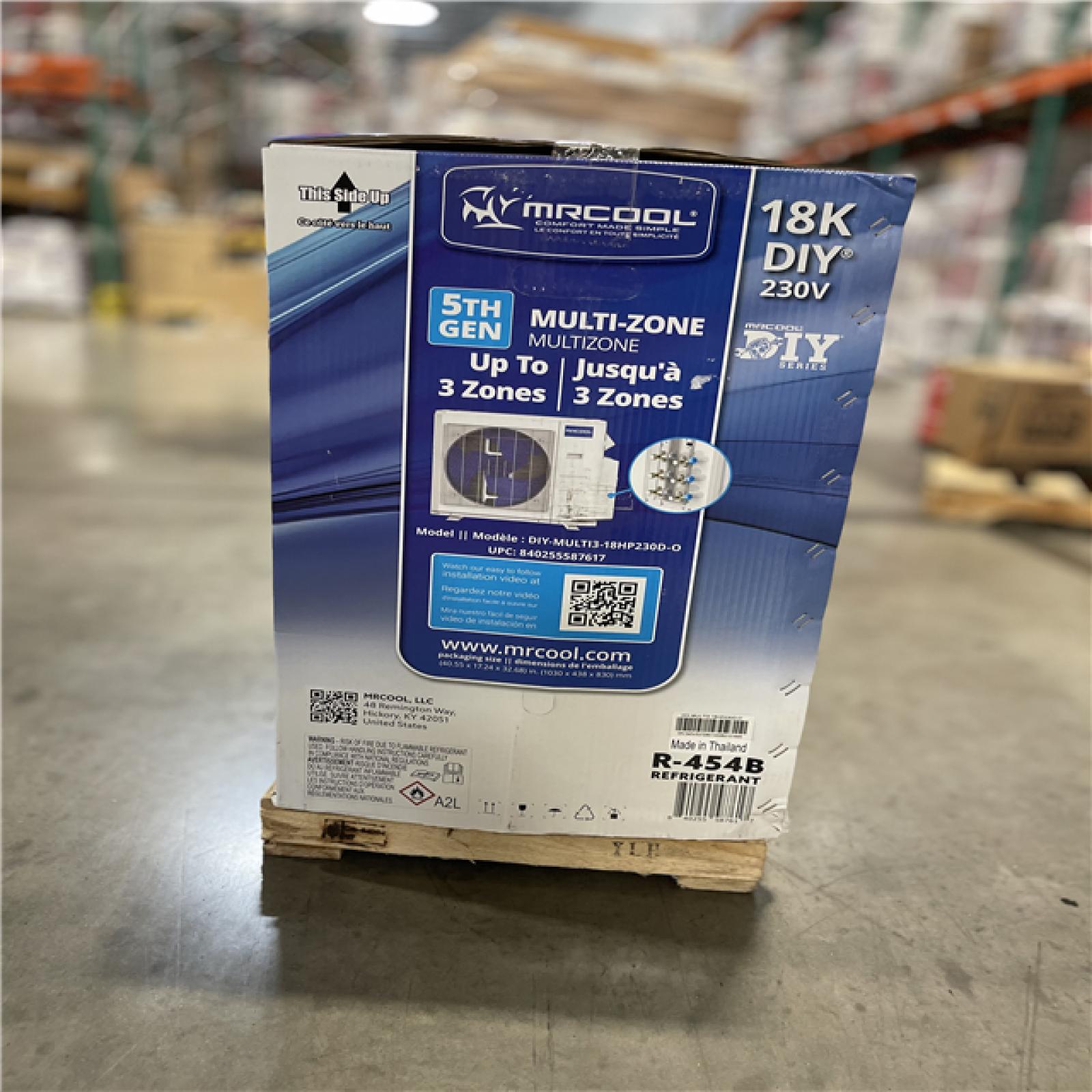 DALLAS LOCATION - MRCOOL 18K 230V HEAT PUMP (OUTDOOR UNIT ONLY)