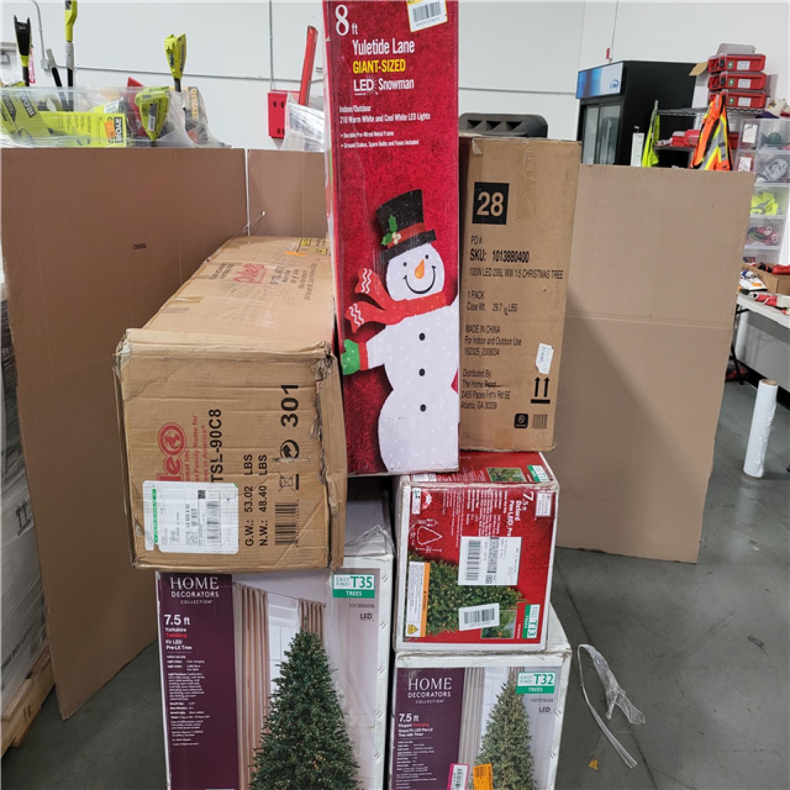 California AS-IS Holiday Pallet