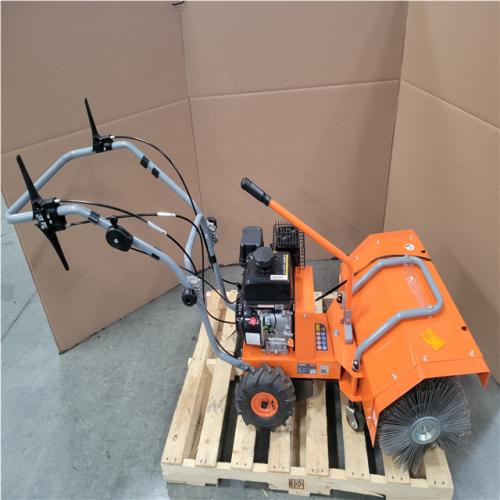 CALIFORNIA NEW YARDMAX GAS POWER SWEEPER