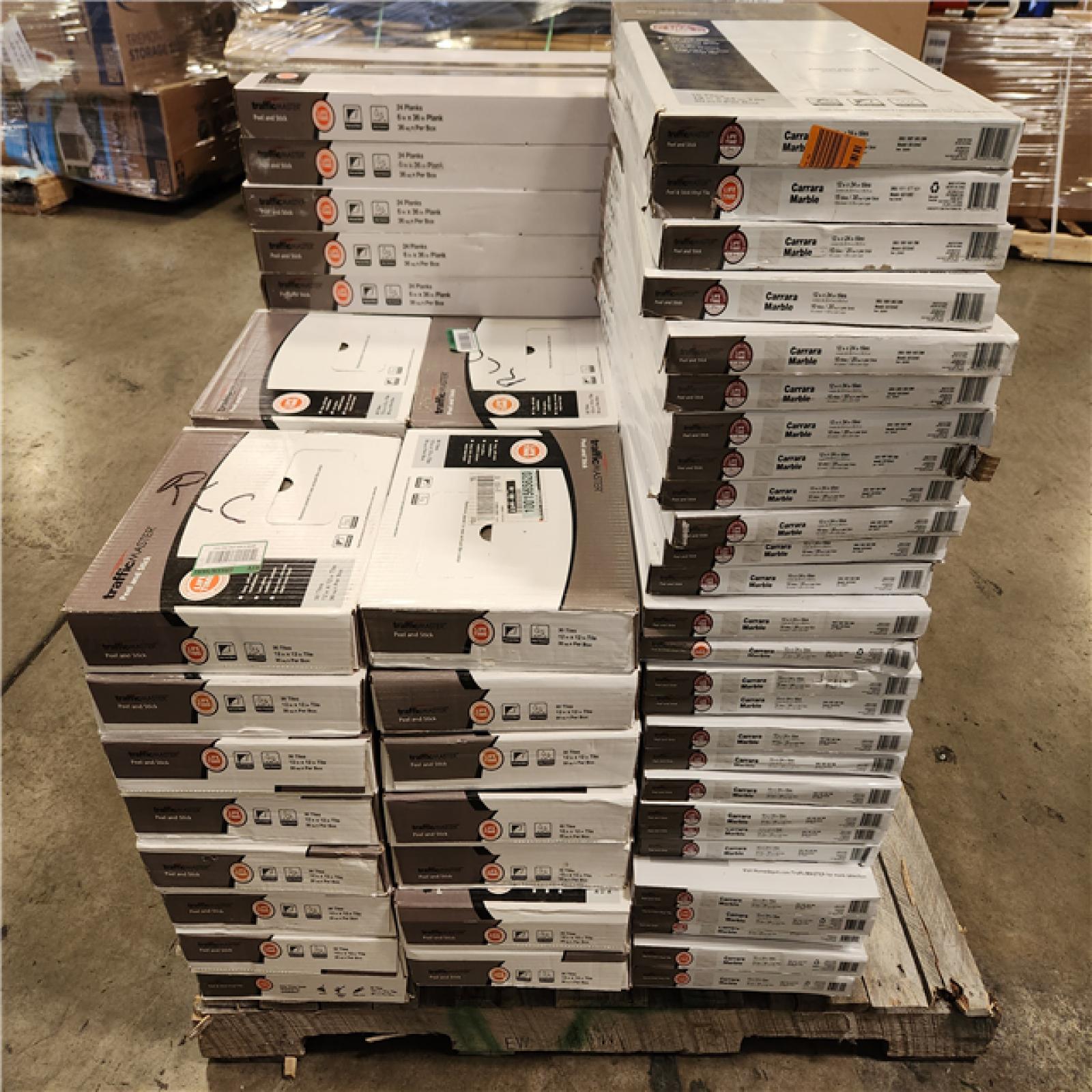 Phoenix Location Traffic Master Mixed Flooring Pallet (90 Total Cases 2885 SqFt)