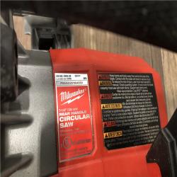 AS-IS Milwaukee  FUEL 18V Lithium-Ion Cordless 7-1/4 in. Rear Handle Circular Saw (Tool-Only)
