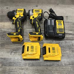 AS-IS DEWALT ATOMIC 20-Volt MAX Lithium-Ion Cordless Combo Kit