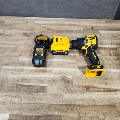 HOUSTON LOCATION - AS - IS DEWALT ATOMIC 20V Lithium-Ion Cordless 1/2 in. Hammer Drill Kit