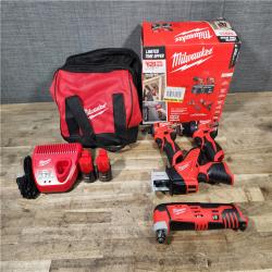 HOUSTON LOCATION - AS-IS Milwaukee 12V Lithium-Ion Brushless Cordless Subcompact Drill and Impact Driver Kit