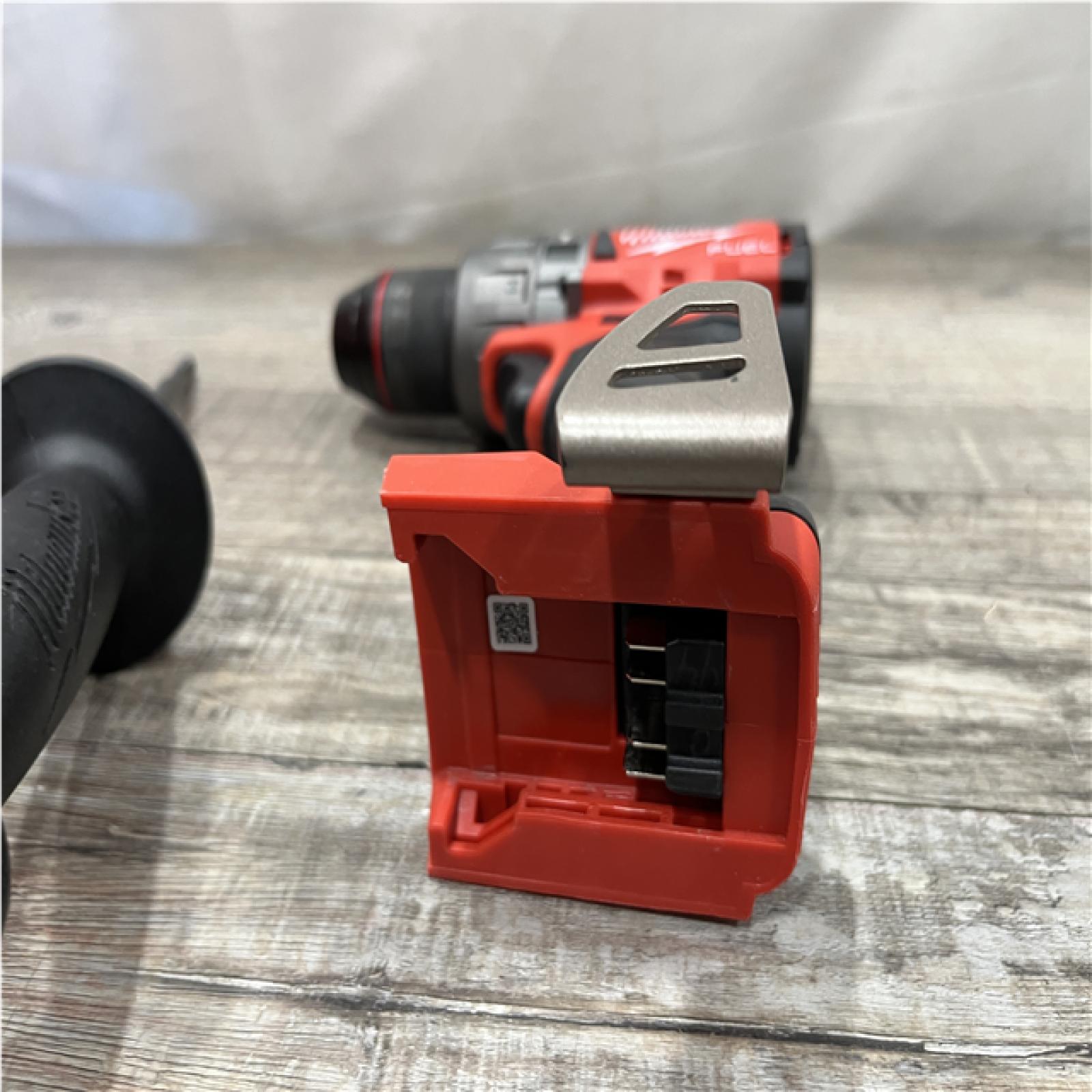 AS-IS Milwaukee FUEL 18V Lithium-Ion Brushless Cordless 1/2 in. Hammer Drill/Driver (Tool-Only)