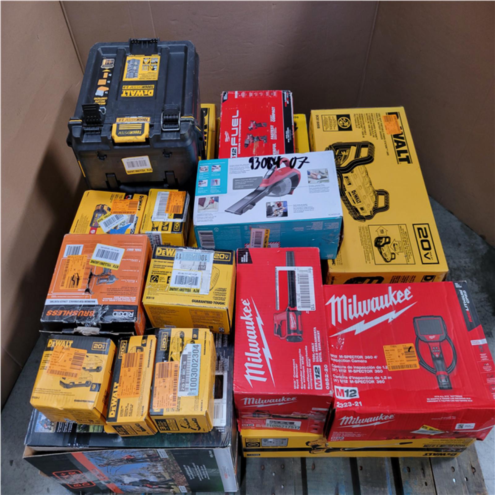 CALIFORNIA AS-IS TOOL PALLET