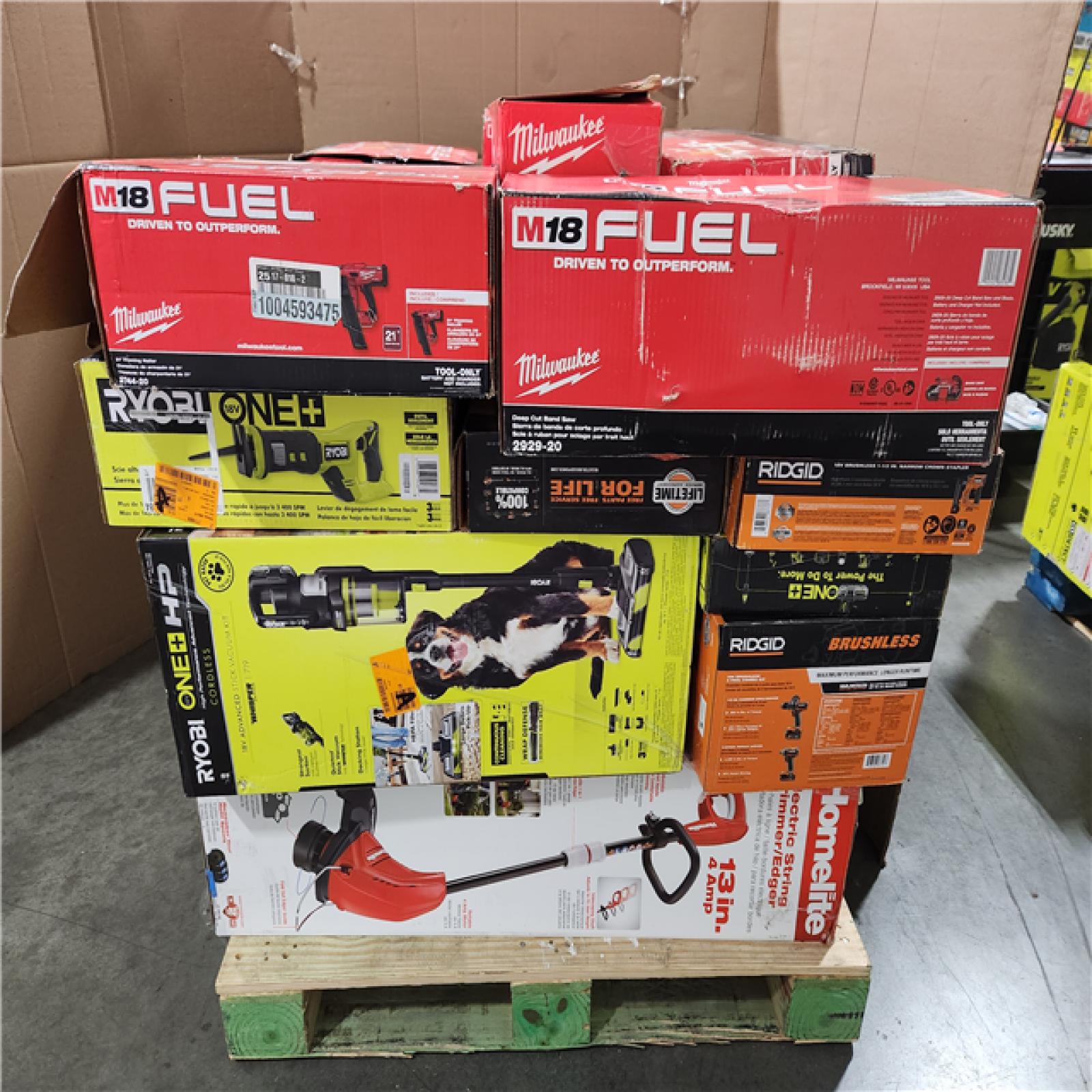 CALIFORNIA AS-IS TOOL PALLET