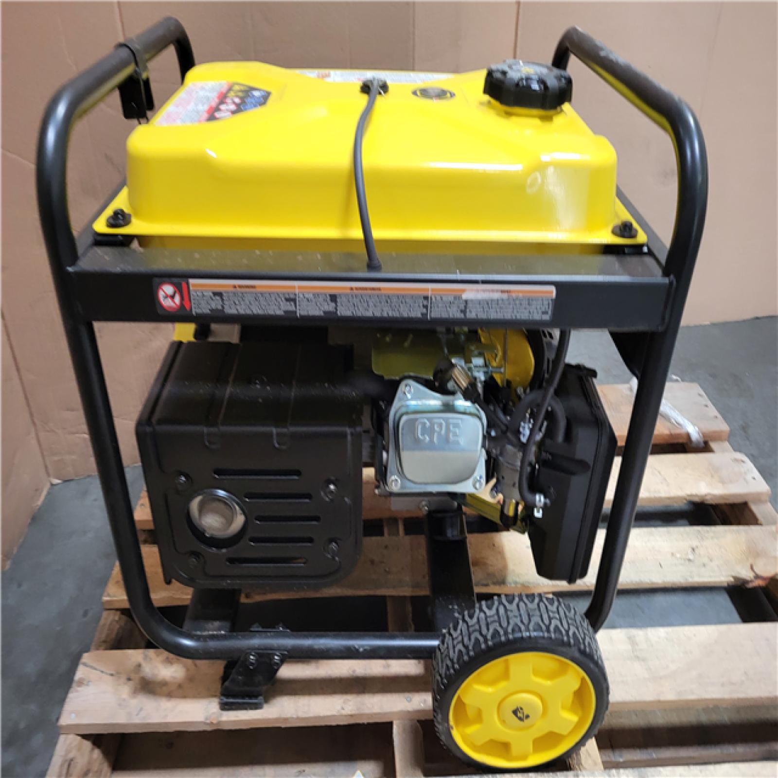CALIFORNIA AS-IS CHAMPION PORTABLE GENERATOR