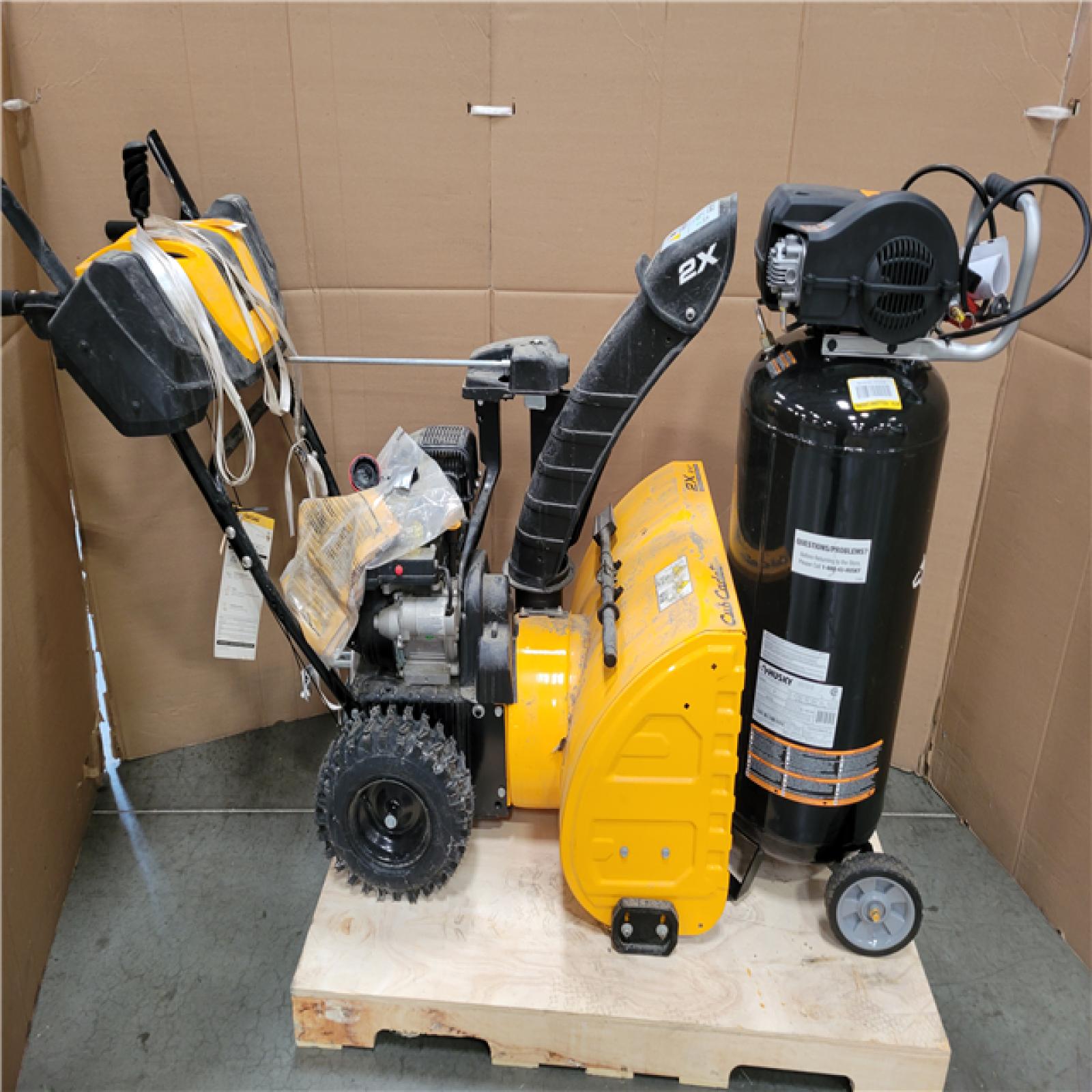 CALIFORNIA AS-IS OUTDOOR POWER EQUIPMENT