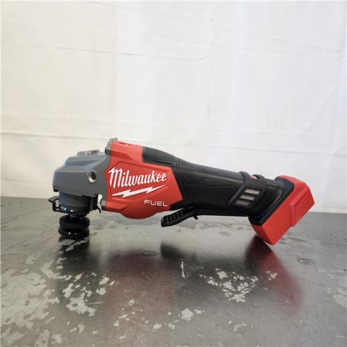 AS-IS- Milwaukee FUEL 18-Volt Lithium-Ion Brushless Cordless 4-1/2 in./6 in. Braking Grinder with Paddle Switch (Tool-Only)