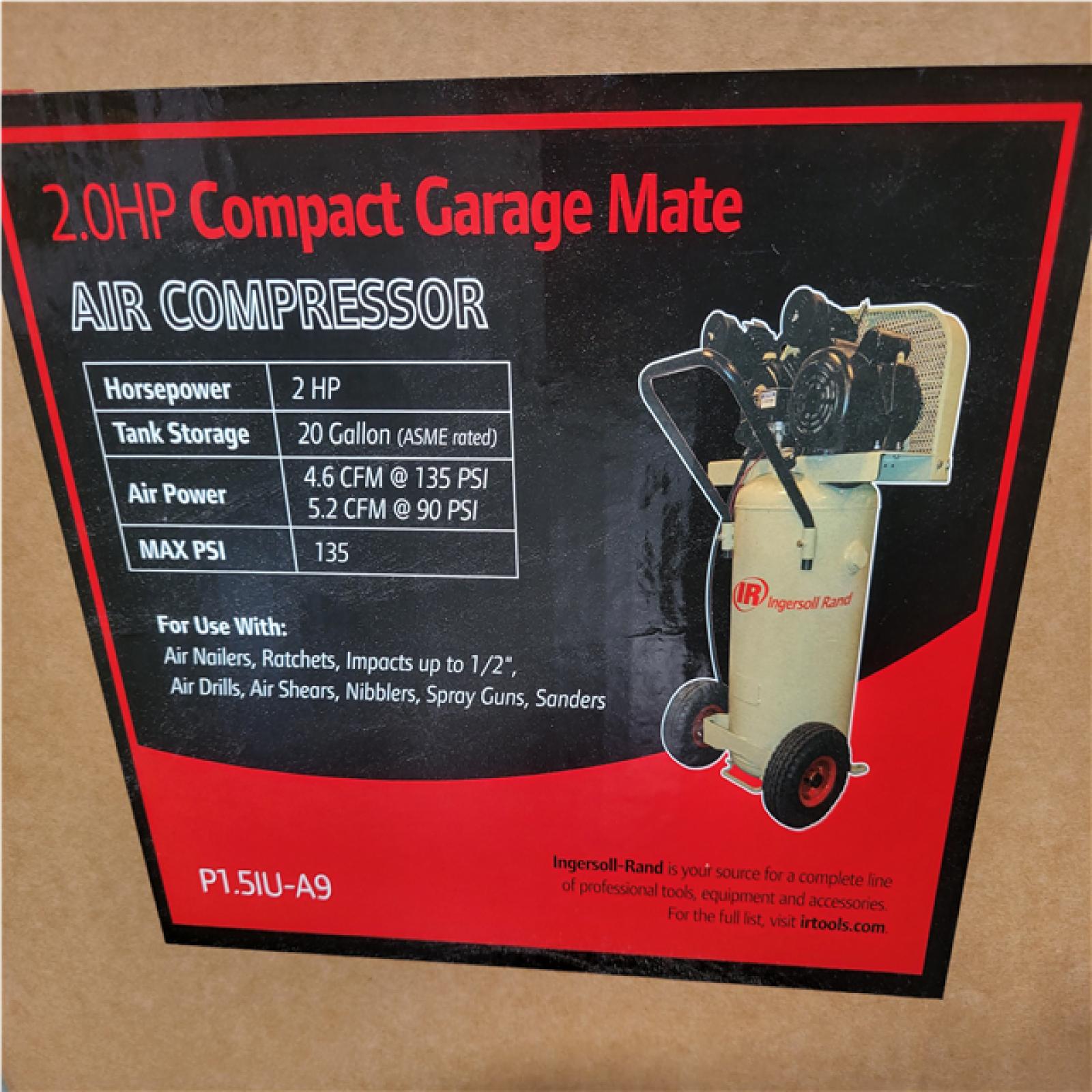 CALIFORNIA NEW INGERSOLL RAND AIR COMPRESSOR