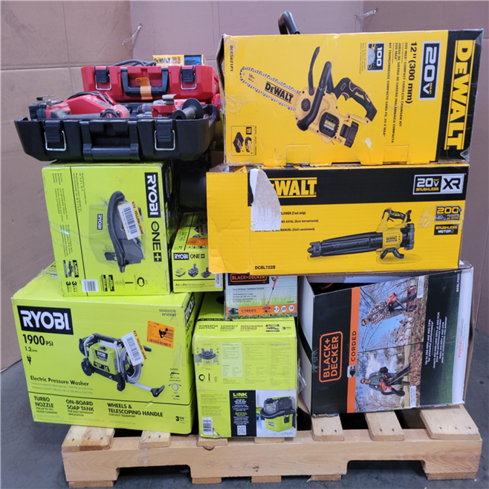 CALIFORNIA AS-IS TOOL PALLET