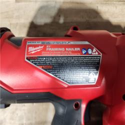 HOUSTON LOCATION - AS - IS Milwaukee FUEL 3-1/2 in. 18-Volt 30-Degree Lithium-Ion Brushless Cordless Framing Nailer (Tool-Only)