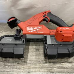 AS-IS Milwaukee FUEL 18V Lithium-Ion Brushless Cordless Compact Bandsaw (Tool-Only)