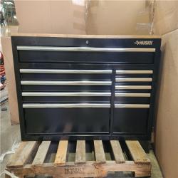 Phoenix Husky Modular Tool Storage 52 in. W x 20 in. D Standard Duty Black Mobile Workbench Cabinet