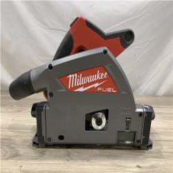 AS-IS Milwaukee FUEL 18V Lithium-Ion Cordless Brushless 6-1/2 in. Plunge Cut Track Saw (Tool-Only)