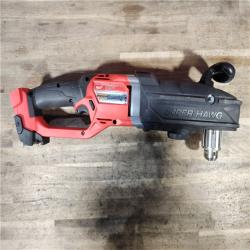 HOUSTON LOCATION - AS-IS Milwaukee M18 18V Fuel 1/2 Right Angle Drill Super Hawg Cordless Lithium-Ion 2809-20 (TOOL ONLY)