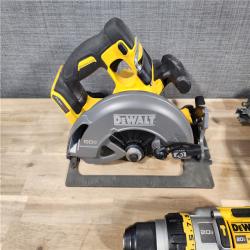 HOUSTON LOCATION - AS-IS DEWALT 4 TOOL COMBO