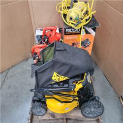 CALIFORNIA AS-IS OUTDOOR POWER EQUIPMENT