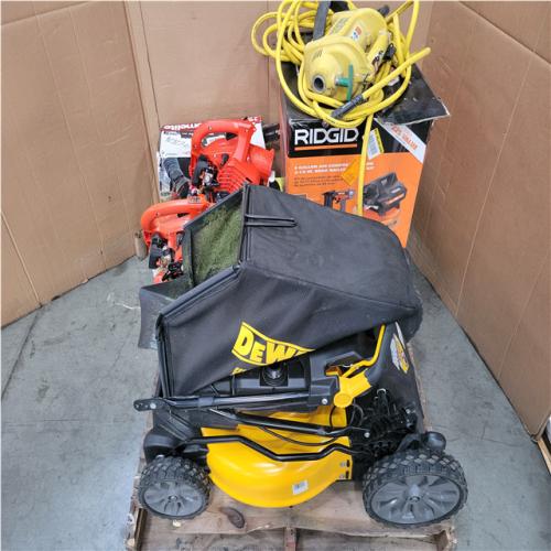 CALIFORNIA AS-IS OUTDOOR POWER EQUIPMENT
