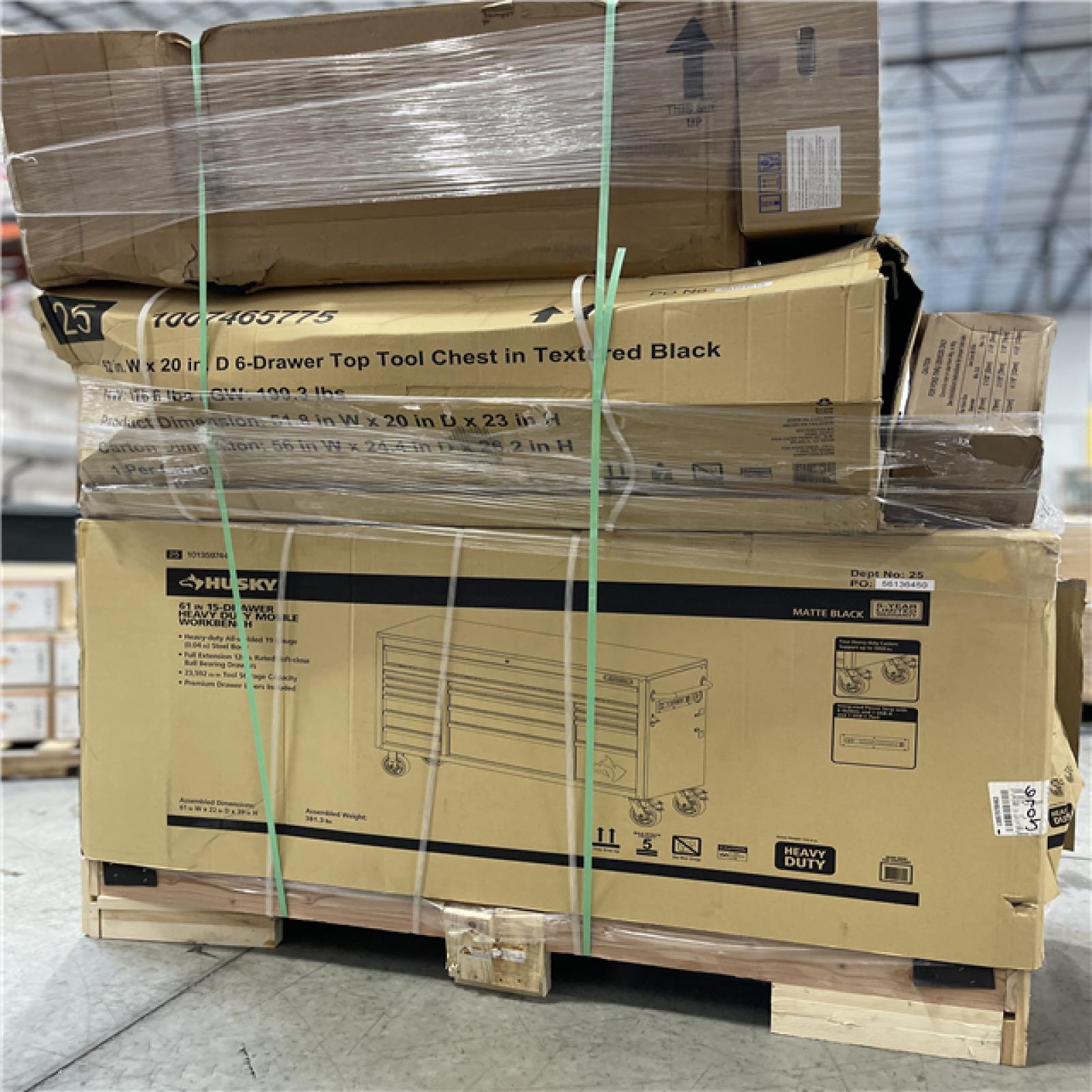 DALLAS LOCATION- AS-IS HOME IMPROVEMENT PALLET