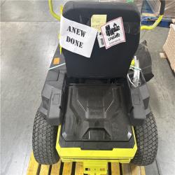 CALIFORNIA AS-IS RYOBI ZR3 80v BRUSHLESS SIT DOWN MOWER