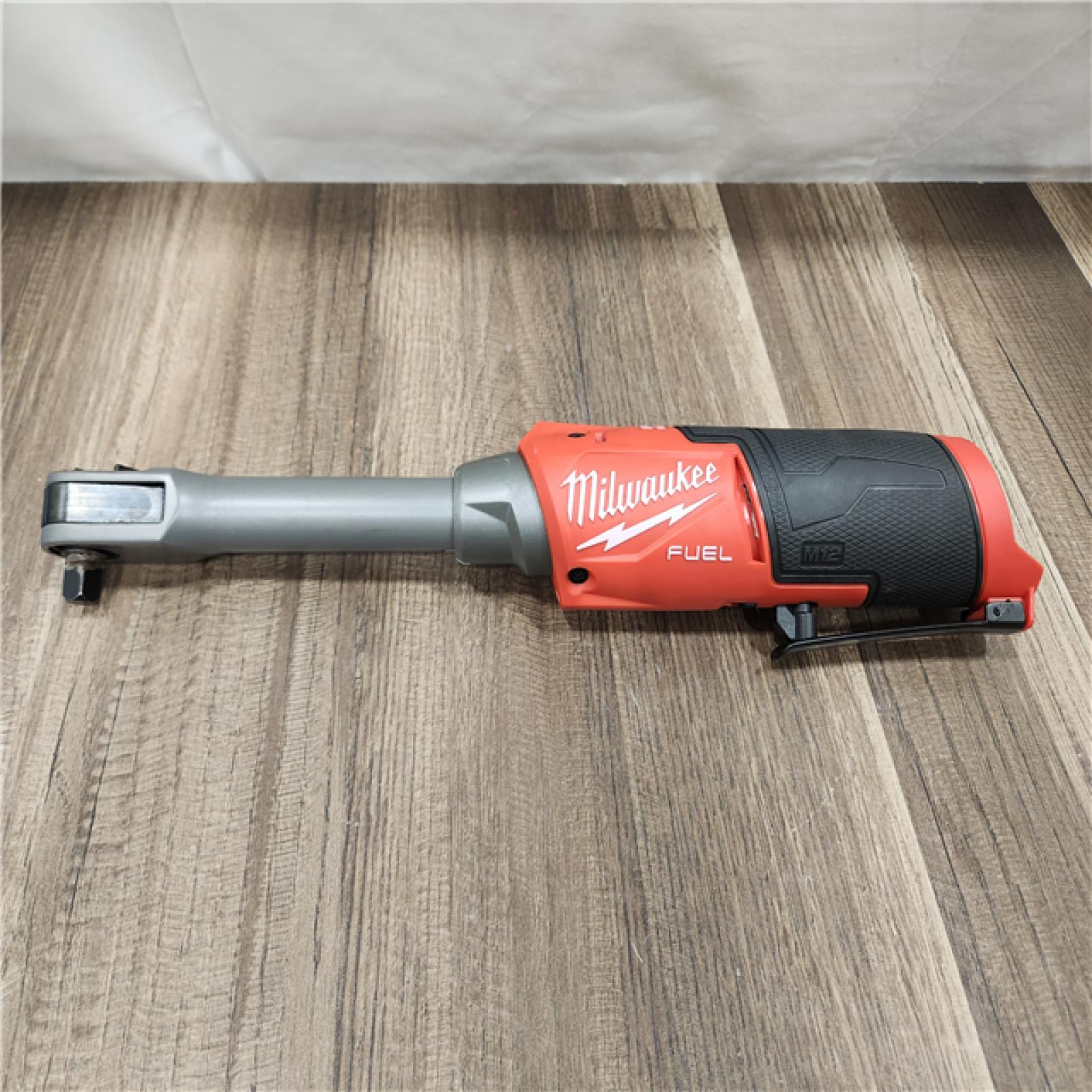 AS-IS- Milwaukee M12 FUEL INSIDER Extended Reach Box Ratchet (Tool-Only)